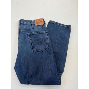 Levi Strauss Co 550 Jeans Mens W40 L30 Relaxed Fit Blue Denim
